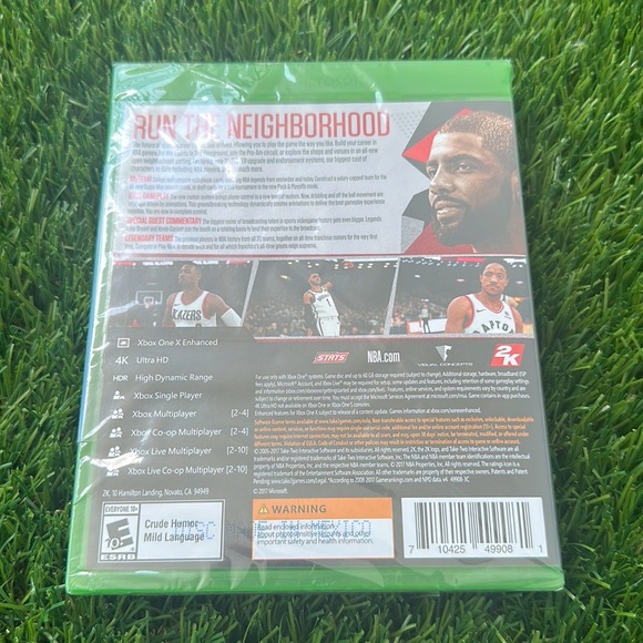NBA2k18. Xbox one basketball game. - Picture 2 of 2